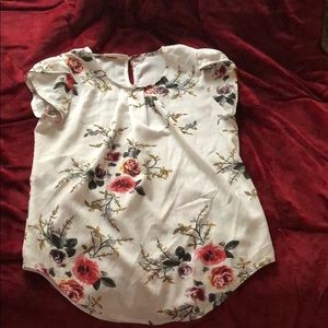 Women’s floral blouse